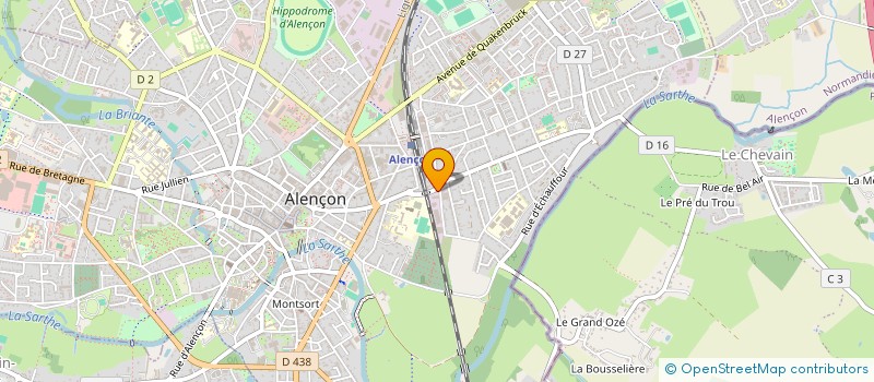 localisation de l'entreprise PRO SCOOT à ALENCON