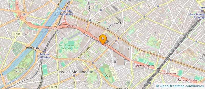 localisation de l'entreprise PRO-SEARCH  PARIS