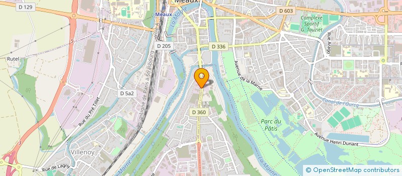 localisation de l'entreprise PRO SECURITE GROUPE à MEAUX