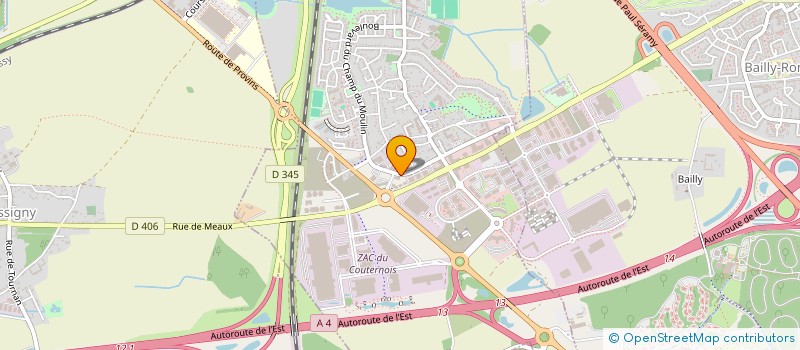 localisation de l'entreprise PRO SECURITE SERVICES  SERRIS