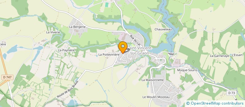localisation de l'entreprise PRO-SEPT à SAINT-VINCENT-SUR-GRAON