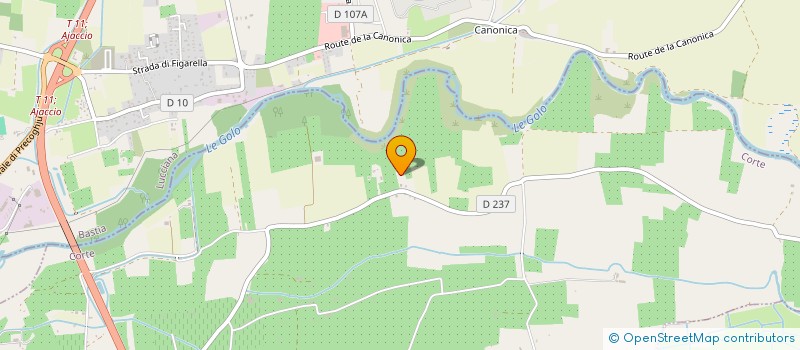 localisation de l'entreprise PRO SERVICE à VESCOVATO