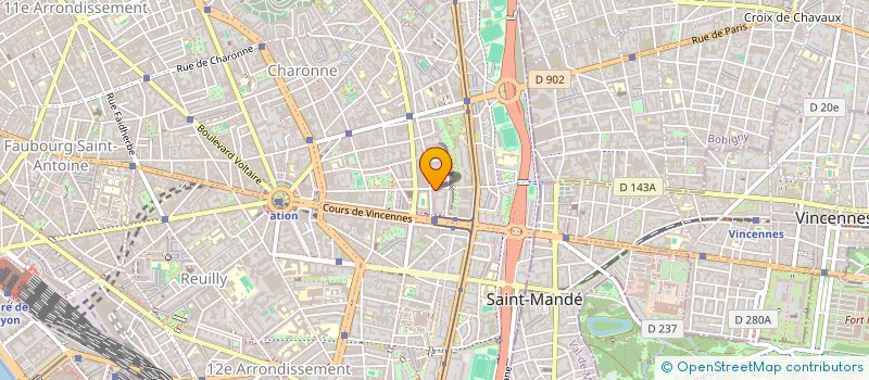 localisation de l'entreprise PRO-SERVICE  PARIS