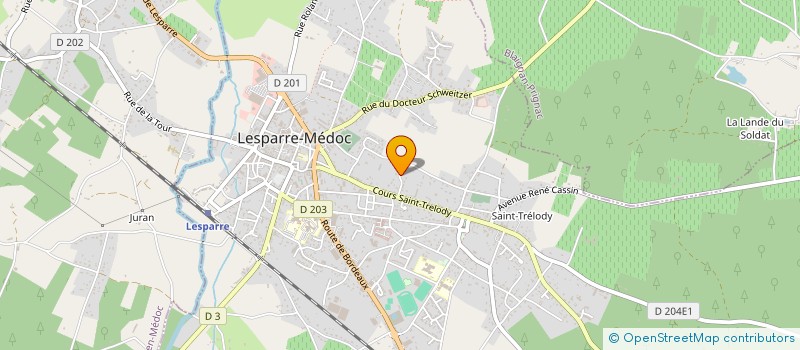 localisation de l'entreprise PRO SERVICE AGRICOLE à LESPARRE-MEDOC
