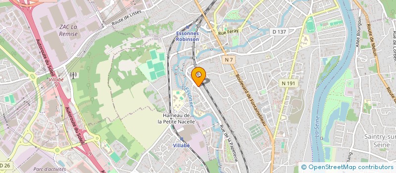 localisation de l'entreprise PRO SERVICE DRIVER à CORBEIL-ESSONNES