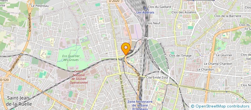 localisation de l'entreprise PRO-SERVICE-PRO à ORLEANS