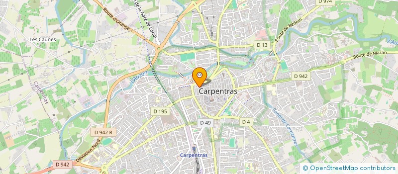 localisation de l'entreprise PRO'SERVICES  CARPENTRAS