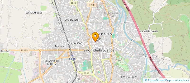 localisation de l'entreprise PRO SERVICES à SALON-DE-PROVENCE