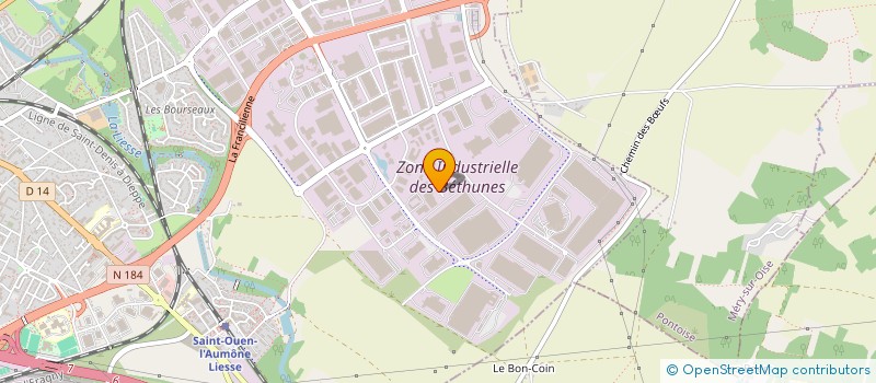 localisation de l'entreprise PRO SERVICES CONSEILS à SAINT-OUEN-L'AUMONE