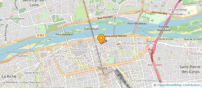 localisation de l'entreprise PRO'SERVICES GSM à TOURS