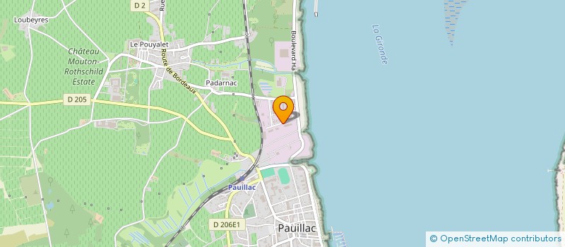 localisation de l'entreprise PRO-SERVICES-VIGNES à PAUILLAC