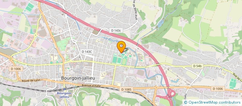 localisation de l'entreprise PRO SHOP à BOURGOIN-JALLIEU