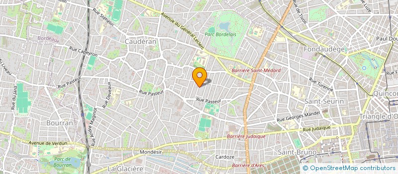 localisation de l'entreprise PRO SHOP DE FRANCE à BORDEAUX