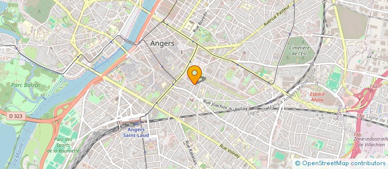 localisation de l'entreprise PRO SI CONSEIL  SAINTE-GEMMES-SUR-LOIRE