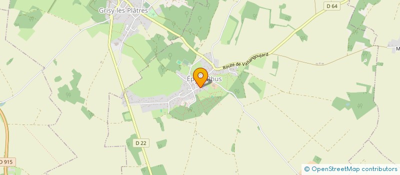 localisation de l'entreprise PRO-SIGN COMMUNICATION  EPIAIS-RHUS