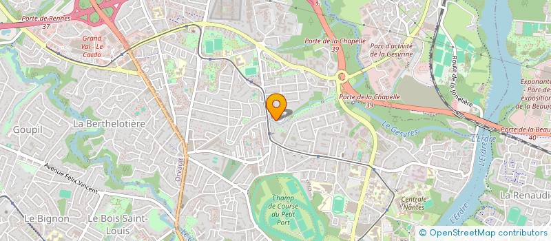 localisation de l'entreprise PRO-SIT à NANTES