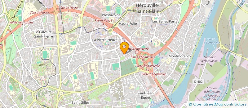 localisation de l'entreprise PRO-SKILL INSTITUTE à CAEN