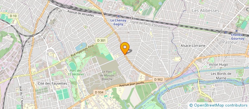 localisation de l'entreprise PRO SOL à NEUILLY-SUR-MARNE