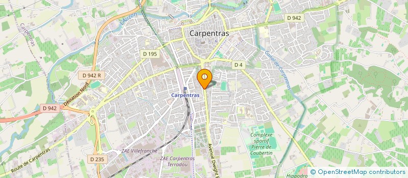 localisation de l'entreprise PRO SPECT IMAGES à CARPENTRAS