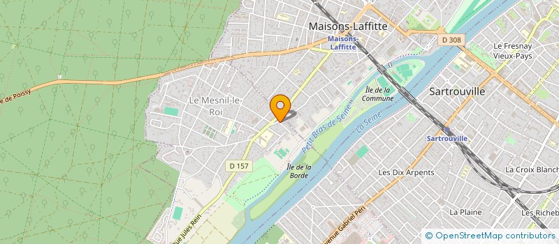 localisation de l'entreprise PRO'STYL à LE MESNIL-LE-ROI