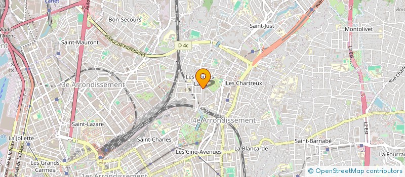 localisation de l'entreprise PRO STYL' FACADE à MARSEILLE