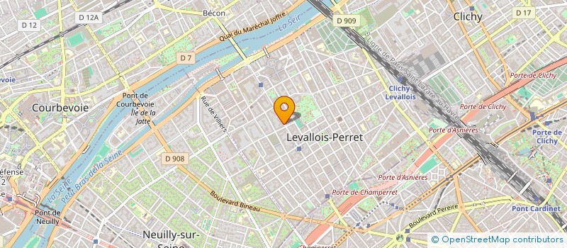 localisation de l'entreprise PRO-STYLE FRANCE à LEVALLOIS-PERRET