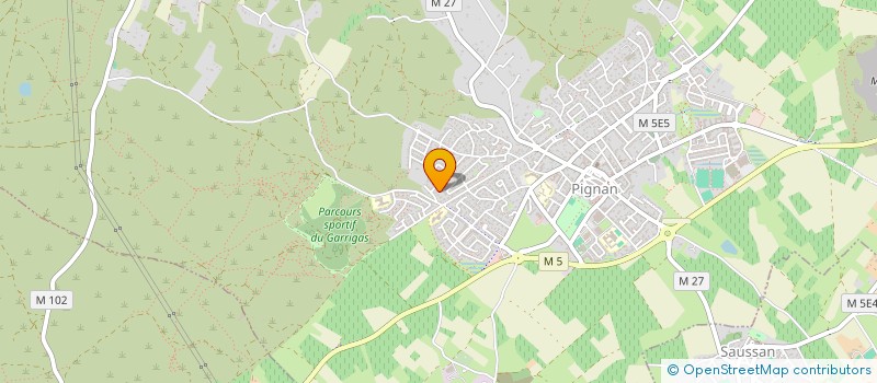localisation de l'entreprise PRO SUD IMMOBILIER à PIGNAN