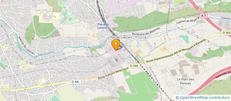 localisation de l'entreprise PRO SUD ISOLATION à MARIGNANE