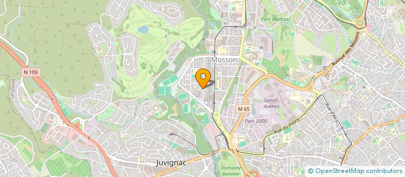 localisation de l'entreprise PRO'SUD TRANSPORTS à MONTPELLIER