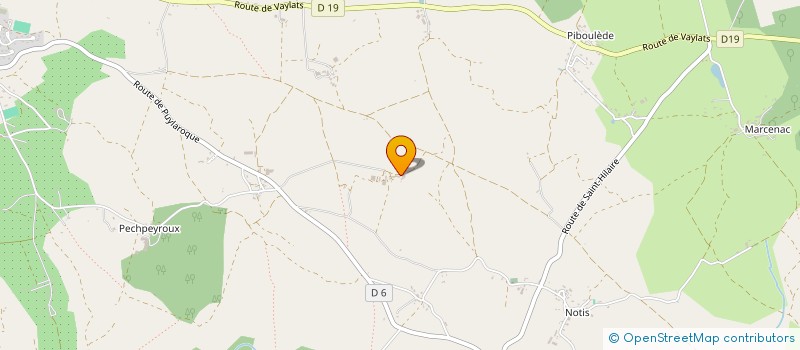 localisation de l'entreprise PRO SYLV ECO  LALBENQUE