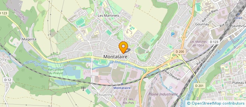 localisation de l'entreprise PRO SYSTEM  MONTATAIRE