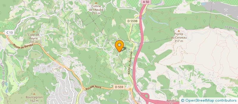 localisation de l'entreprise PRO T A L  BANDOL