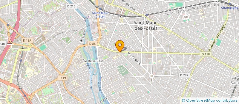 localisation de l'entreprise PRO TECH à SAINT-MAUR-DES-FOSSES