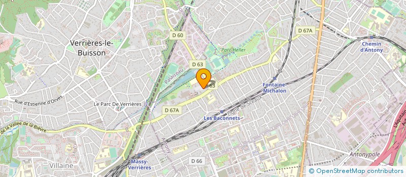 localisation de l'entreprise PRO TECH CONNEXION à ANTONY
