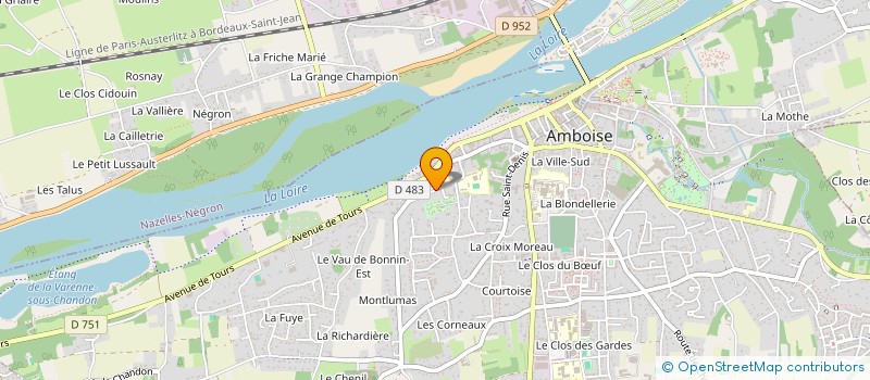localisation de l'entreprise PRO TECH HABITAT 37 à AMBOISE