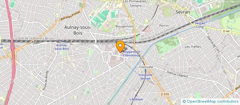 localisation de l'entreprise PRO TECH SYSTEM à AULNAY-SOUS-BOIS