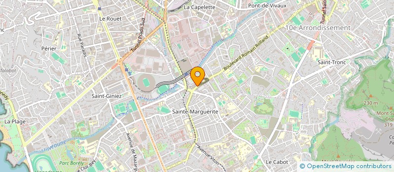 localisation de l'entreprise PRO TECHNOLOGIES  MARSEILLE