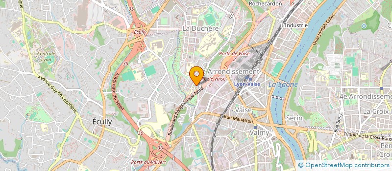 localisation de l'entreprise PRO-TECT SECURITE PRIVEE à LYON