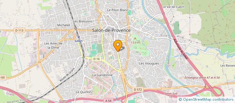 localisation de l'entreprise PRO TEL à SALON-DE-PROVENCE