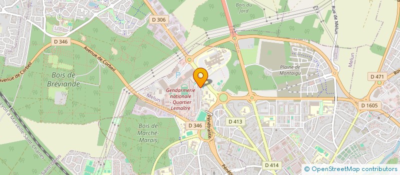 localisation de l'entreprise PRO TELECOM AMOR à MELUN