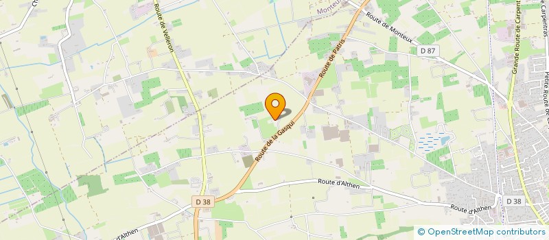 localisation de l'entreprise PRO TERRA à PERNES-LES-FONTAINES