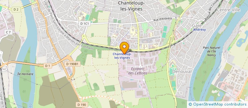 localisation de l'entreprise PRO TOOLS  CHANTELOUP-LES-VIGNES