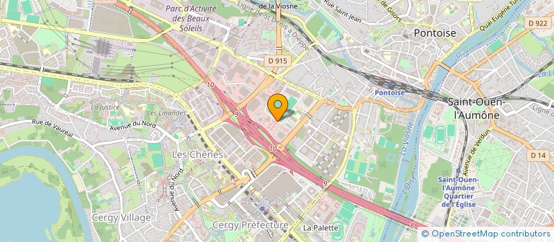localisation de l'entreprise PRO TRANSPORT DEMENAGEMENT à PONTOISE