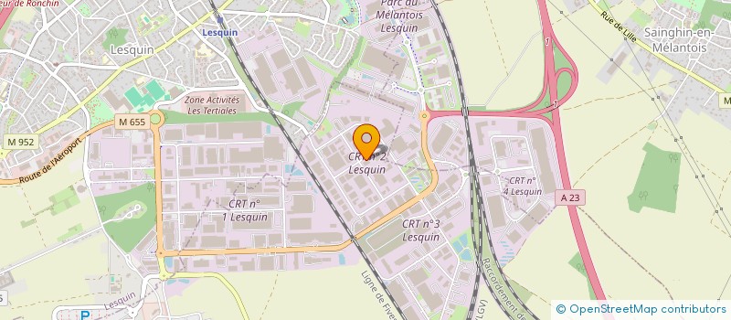 localisation de l'entreprise PRO TRANSPORT SERVICES  FRETIN