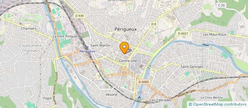 localisation de l'entreprise PRO TRESO à PERIGUEUX
