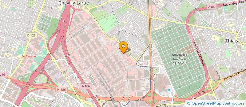 localisation de l'entreprise PRO-VIANDES à CHEVILLY-LARUE