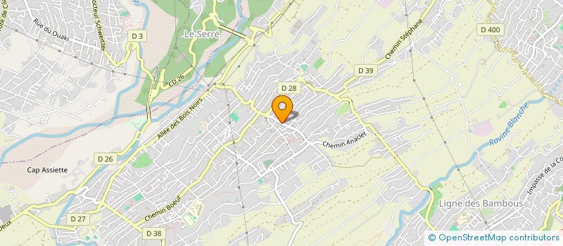 localisation de l'entreprise PRO-VIDEO à SAINT-PIERRE