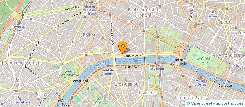 localisation de l'entreprise PRO VISION à PARIS