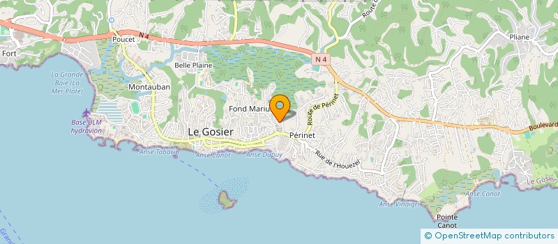 localisation de l'entreprise PRO'VISION  LE GOSIER