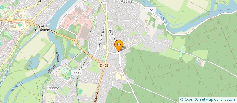 localisation de l'entreprise PRO-VIVA SARL à DOLE